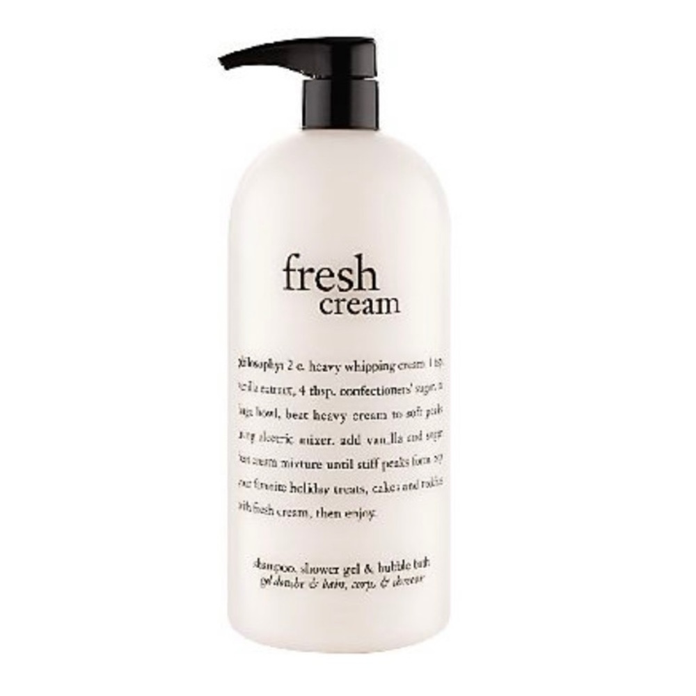 Philosophy Super Size 32oz Fresh Cream Shampoo, Shower Gel and Bubble Bath